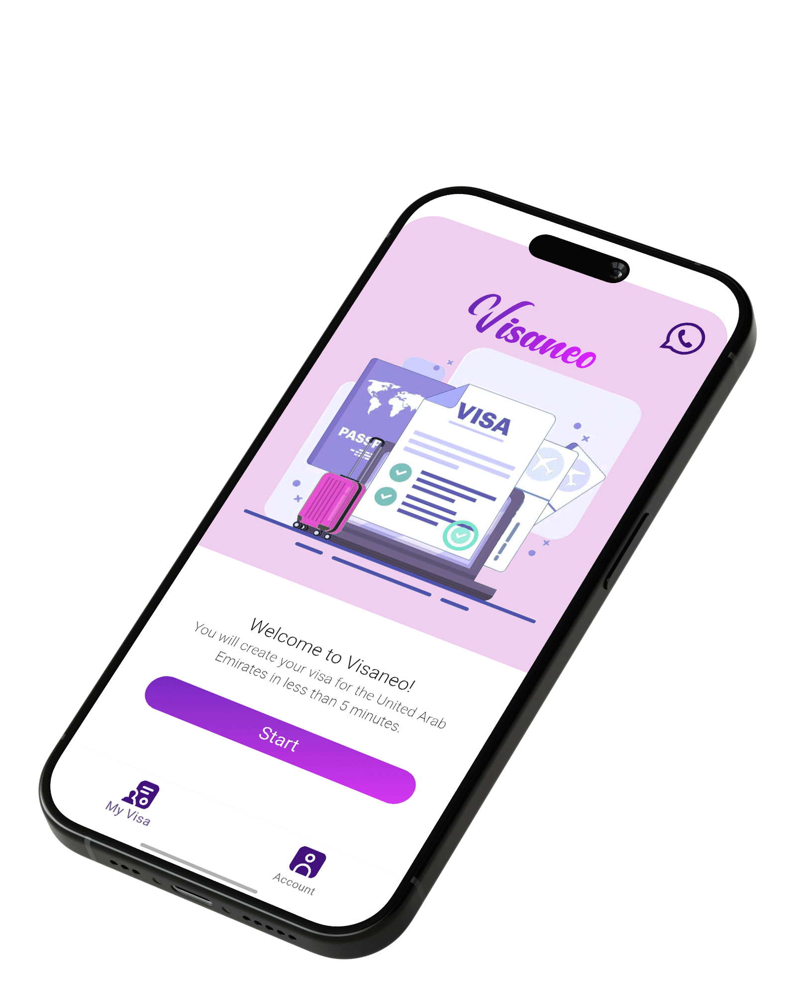 Get e-Visa to Dubai & Gulf via mobile application – Visaneo